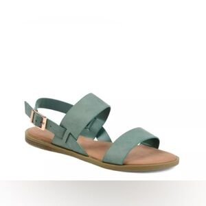 Journee - Lavine Sandals - Women's Size 8WD